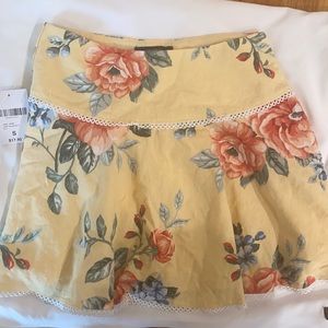 Floral skirt